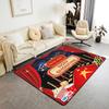 Vintage Cinema Movie Theater Carpet Popcorn Decor Rug Indoor Living Room Floor Mat Doormat