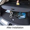 Trunk Curtain Cover Organizer For Mercedes Benz GLK X204 2010-2015 200 Rear Rack Partition Shelter Shield Shade Luggage Cargo