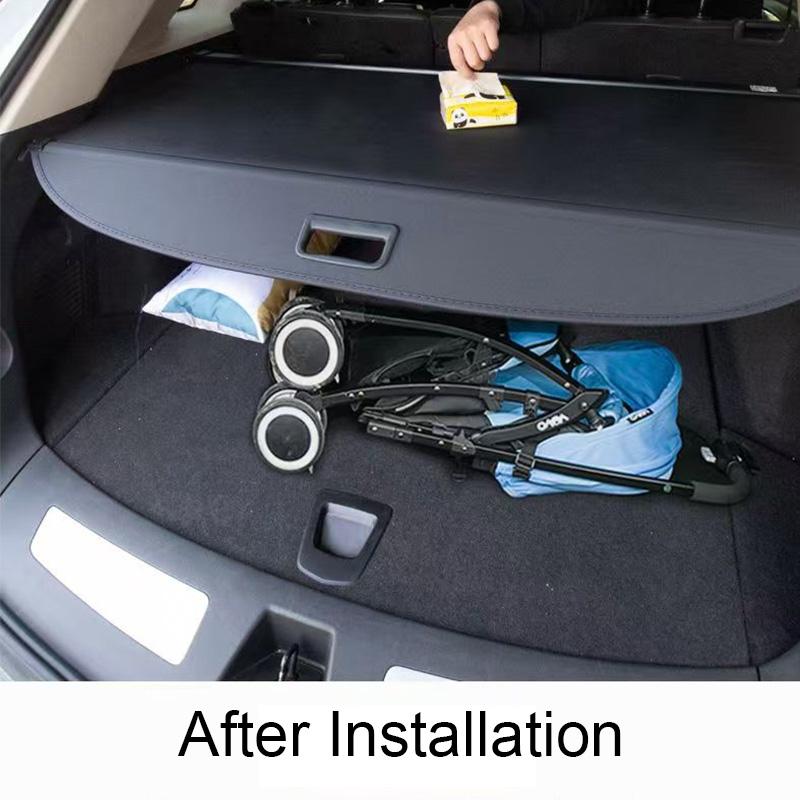 Trunk Curtain Cover Organizer For Mercedes Benz GLK X204 2010-2015 200 Rear Rack Partition Shelter Shield Shade Luggage Cargo