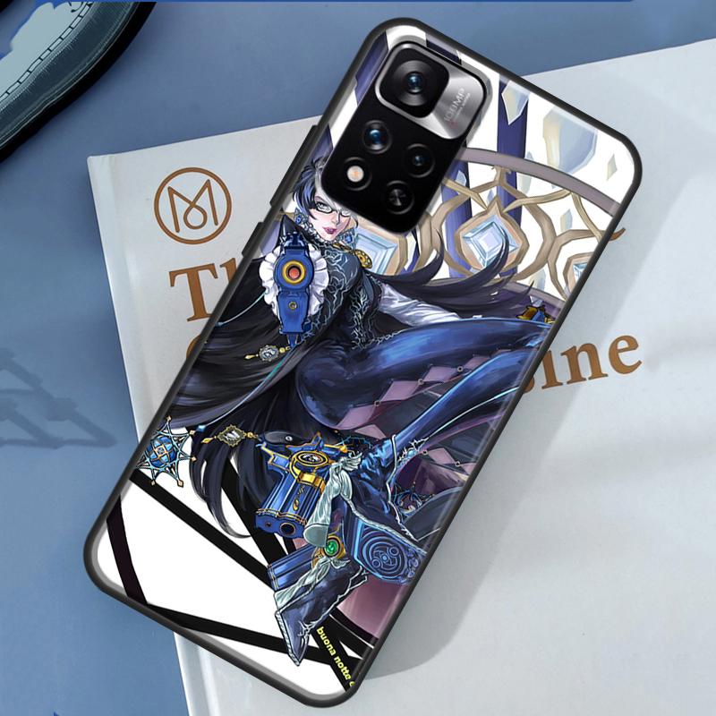 Bayonetta Case For Redmi Note 9 10 Pro Cover For Redmi Note 12 11 Pro 8 10S 11S 9A 9C 12C