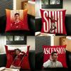 Athlet CCristiano RRonaldo Kissenbezug Kreative Kissenbezüge für Innendekoration Büro Wohnzimmer Zuhause Auto heiß