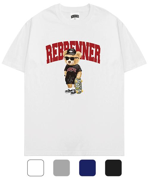 REBRENNER Skatebear 20-Count Short Sleeve T-Shirt (Type B)