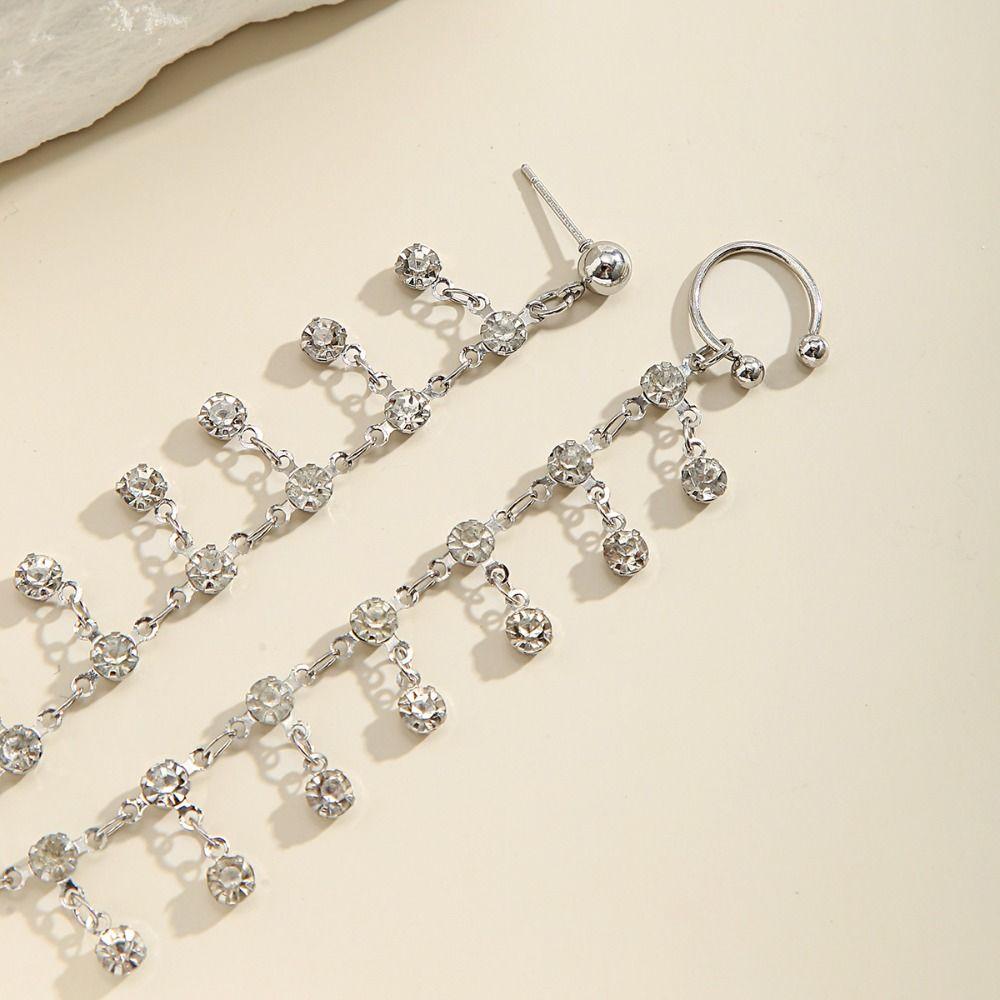 Body Jewelry Earring with Nose Ring Belly Dance Accessories Long Chain Earring  Women