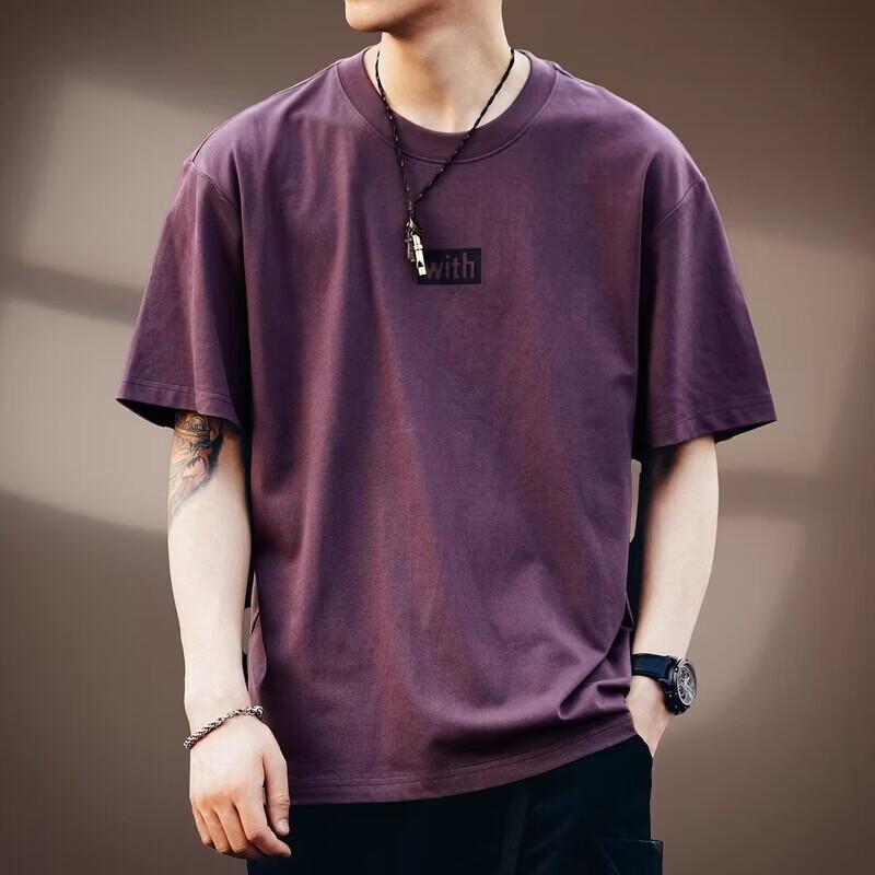 Men's Guise Premium Loose Fit Printed Short Sleeve T-Shirt