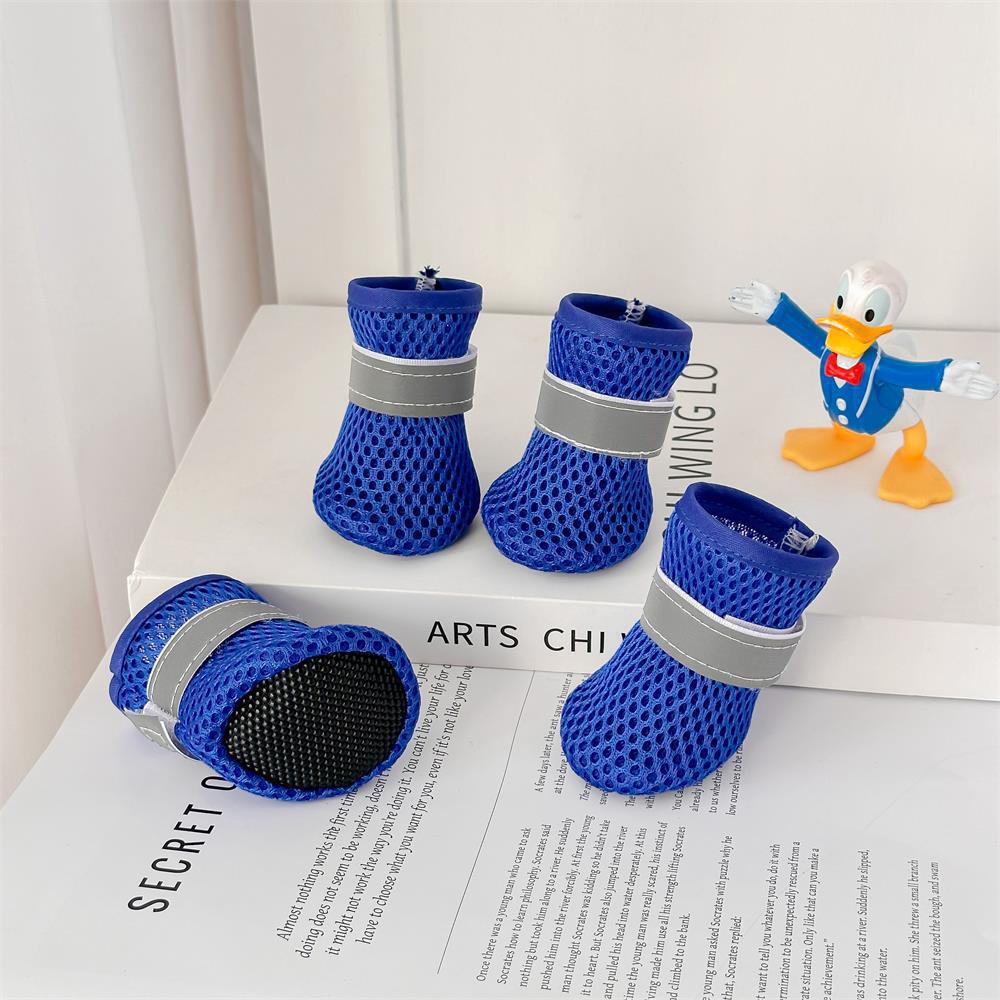 Mini Summer Non-Slip Pet Shoes - Breathable and Secure for Dogs and Cats