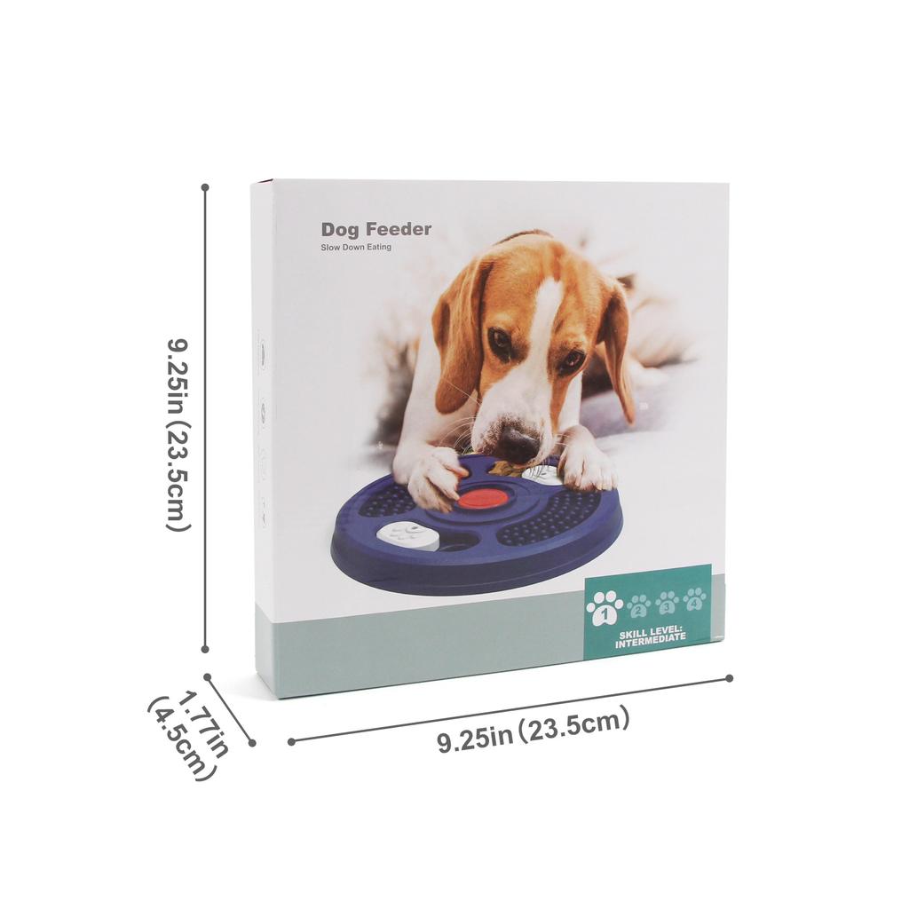 Spielzeug, Leckfuttertablett, Futter verstecken, Haustierspielzeug, Lindert Langeweile, Training, Intelligenz, Slow Food Tray, Abschließbare Hundekiste