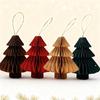 Paper Folding Christmas Tree Tabletop Ornament for Festive Decor