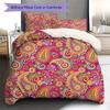 Paisley Pattern Pattern Bedding Quilt Set Quilt Cover Pillowcase Home Decoration Gift (1 * duvet cover + 2 * pillowcase, without core)