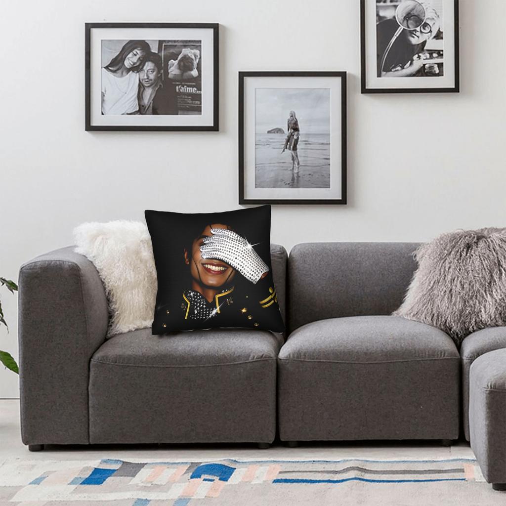 Pillow Case Singer M-Michaels Fanart Soft Pillow Cover For Sofa Home Decoration Cute Funny Pillowcases