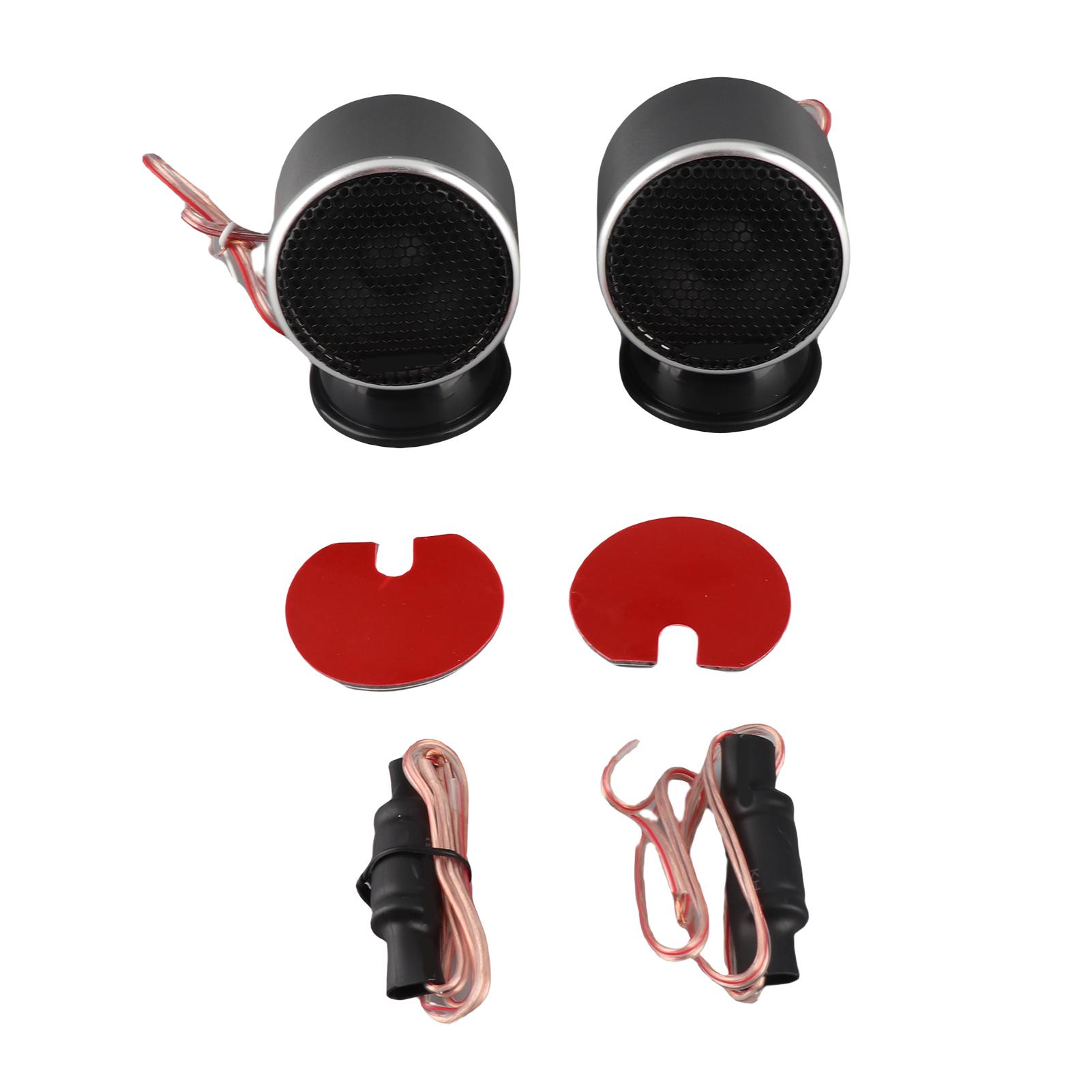 2 Inch Car Midrange Speaker 220W Peak Power Aluminium Alloy Clear Stereo Door Speakers for Vehicles