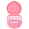 Protable Dental Retainer Box Orthodontic Dental Retainer False Teeth Storage Box