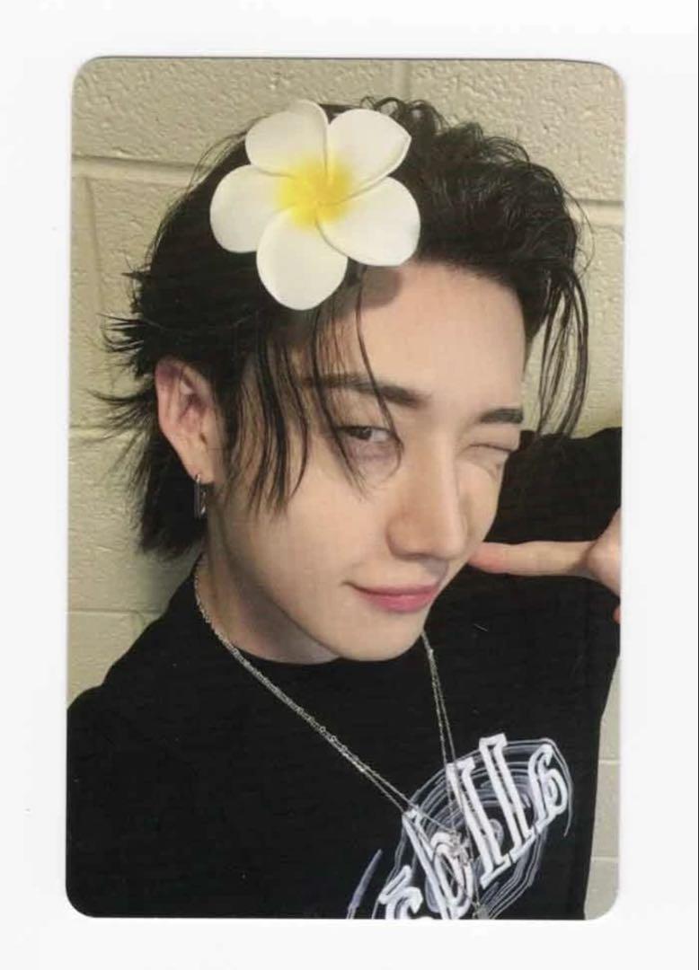 

[USED] straykids Bang Chan KARMA everline pre-order limited trading card