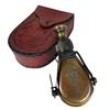 Brass Binocular with Leather Case Victorian Marine Brass Leather Binocular and Spyglass