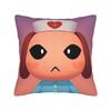 Printed Animals Dr.Harlow Hospitals Pillowcase Polyester Cushion Cover Decorations Cartoon Game Pillow Case Cover Drop Shipping