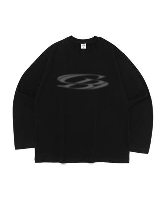 CARGOBROS FOR WOMAN Vintage Circle Logo Long Sleeve T-Shirt (Black)