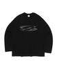 CARGOBROS FOR WOMAN Vintage Circle Logo Long Sleeve T-Shirt (Black)