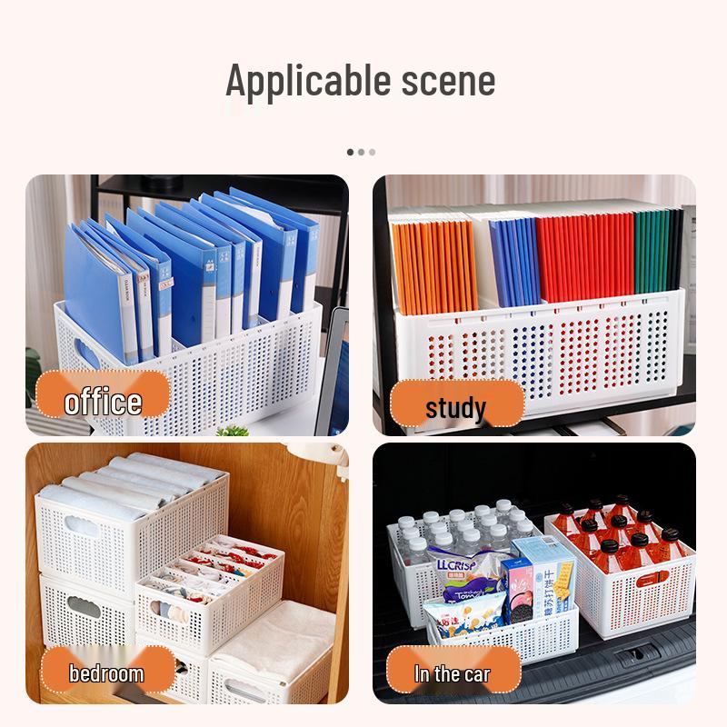 Foldable Wardrobe Organizer: Divided Storage Box for Clothes, Socks, and Underwear