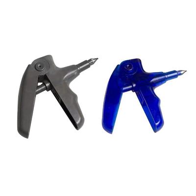 1 Stück Dental-Ligaturpistole Spender für elastische Bänder Kieferorthopädische Ligatur-Krawattenpistole Gebrauchtes Zahnarztinstrument Werkzeug