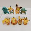 In Stock Anime Figure Pok  Mon Cosplay Animal  Car Cake Decoration Cute Mini Action Figure Toy Birthday Surprise Gift