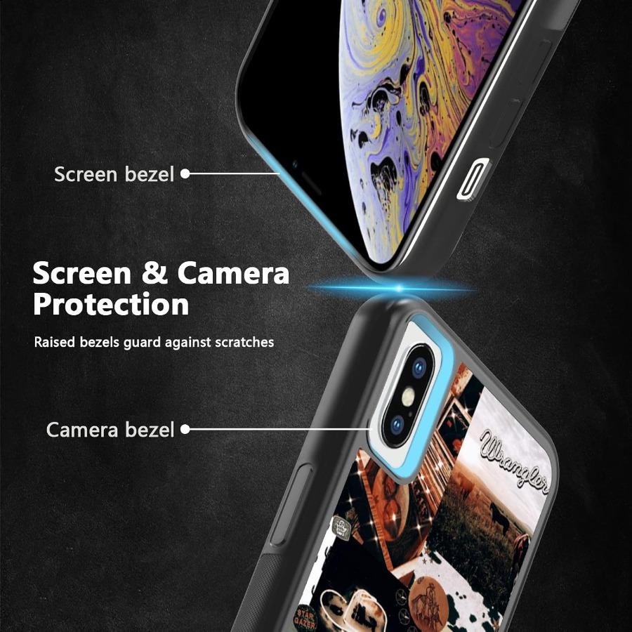 

Крутой ковбой ковбойка лошадь чехол для телефона хиппи западный чехол для iPhone X Xs противоскользящий узор и амортизация мягкий силикон United States