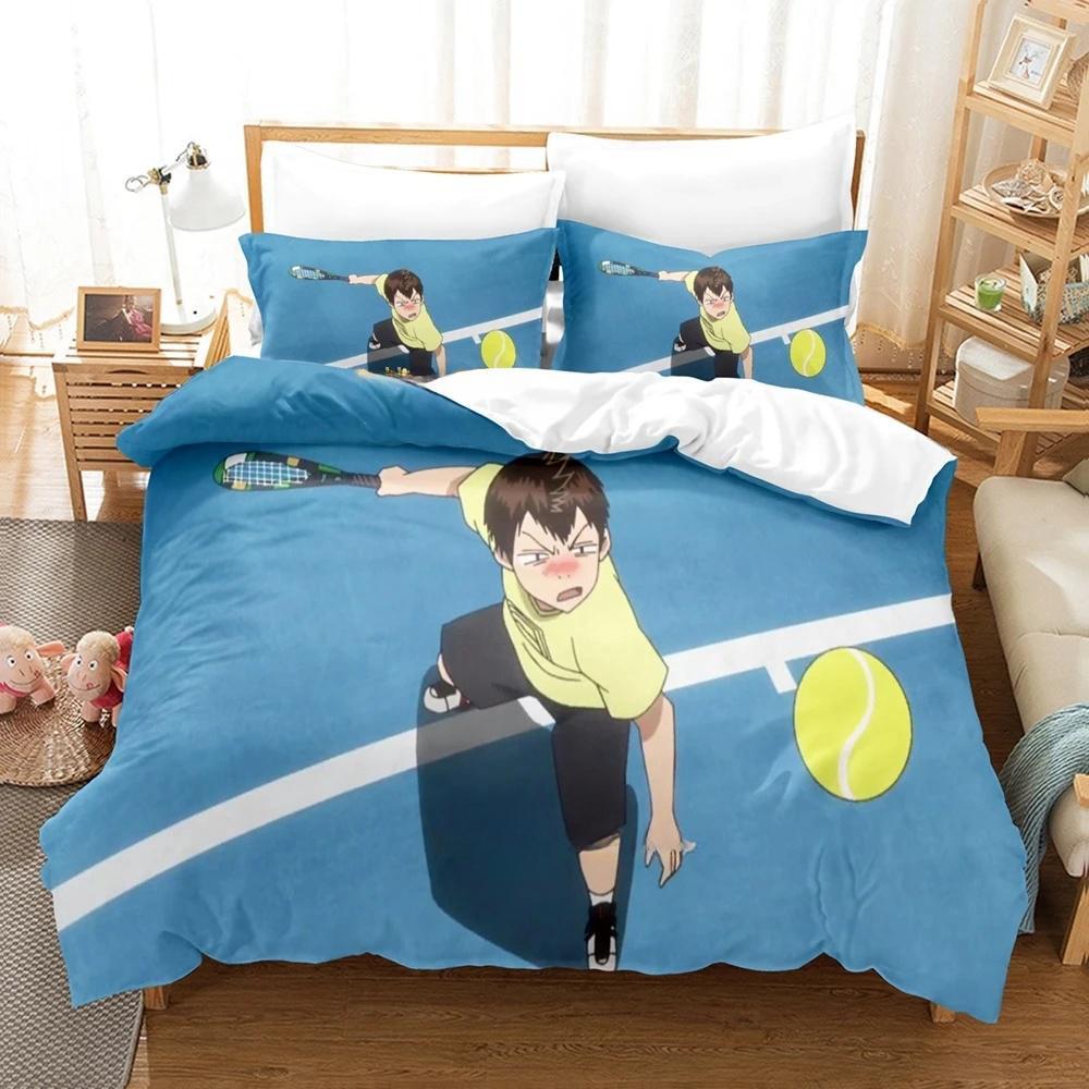 BabySteps Bettwäsche-Set Einzelbett Twin Full Queen King Size Bettset Erwachsener Kind Schlafzimmer Bettbezug Sets 3D-Druck Anime Bettlaken-Set