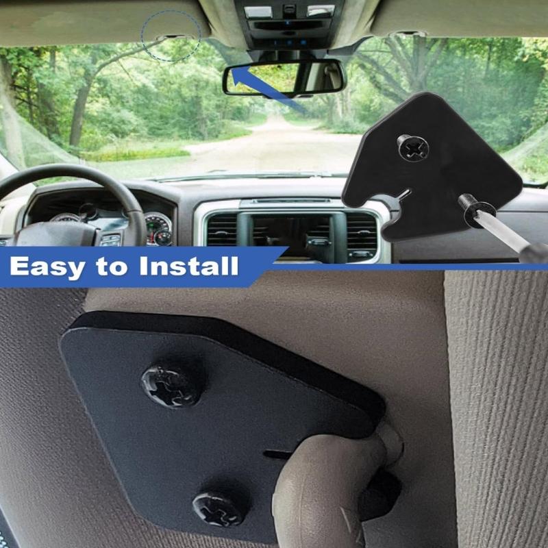 Sun Visors Mounting Clip Retainer Repair Kit Suitable for 1500 Trucks Pickup 699618848878, Easy Install Replacement Part