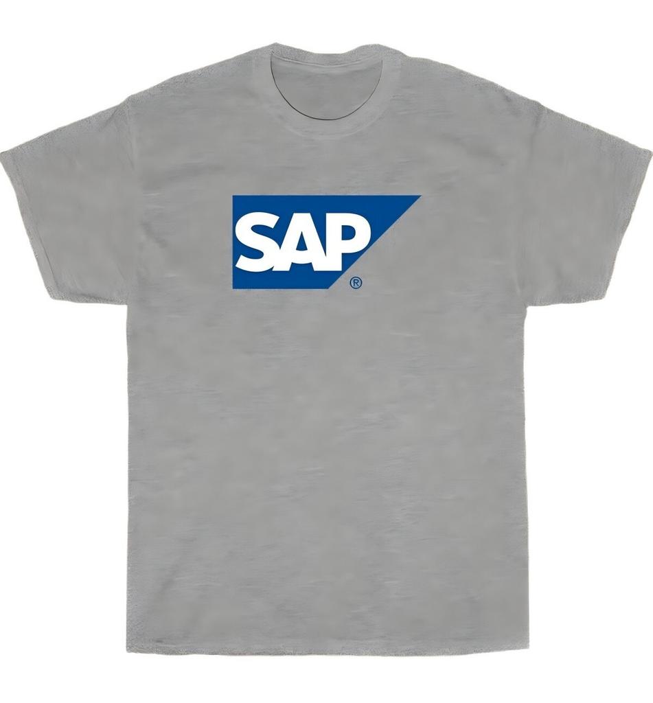 SAP Solutions Logo Herren Amerikanisches Lustiges T-Shirt
