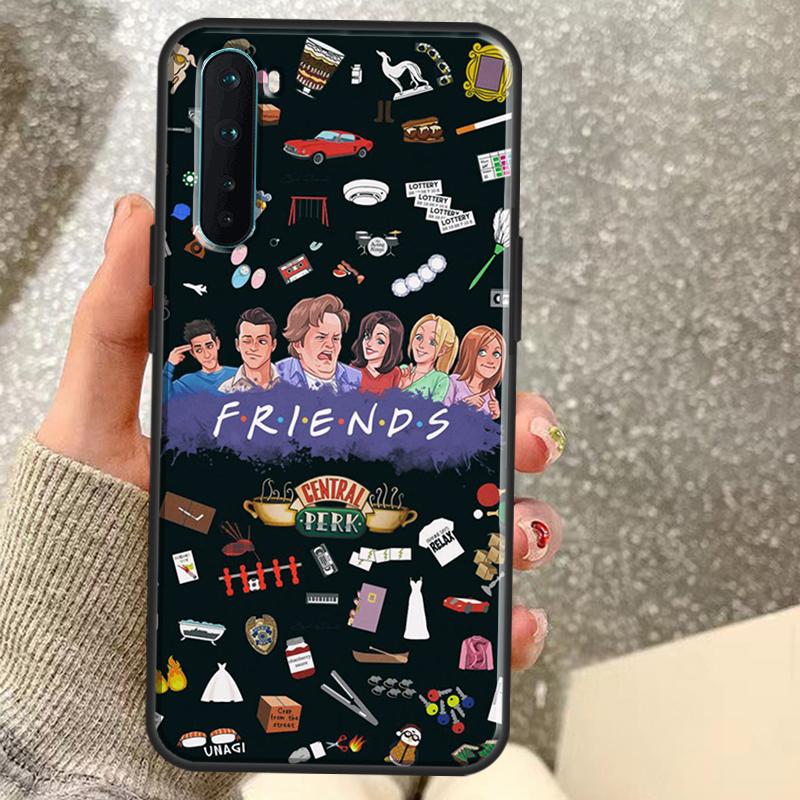 Friends TV Show Case For OnePlus 15 15R 13 13R 13T 12 12R 11 10 10R 10T 8T Nord CE 5 4 2 3 Lite N20 N30 Coque