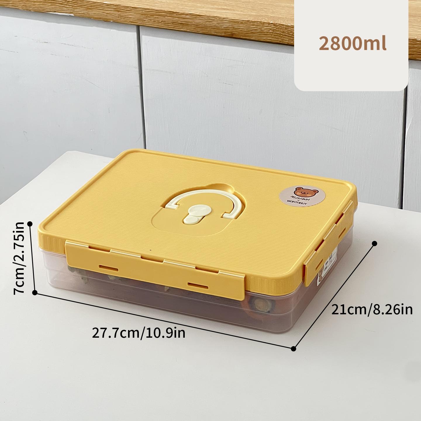 

Многофункциональный контейнер для хранения продуктов Кухонный органайзер для холодильника Штабелируемый Большой вместимости Пластиковый контейнер для хранения фруктов и овощей