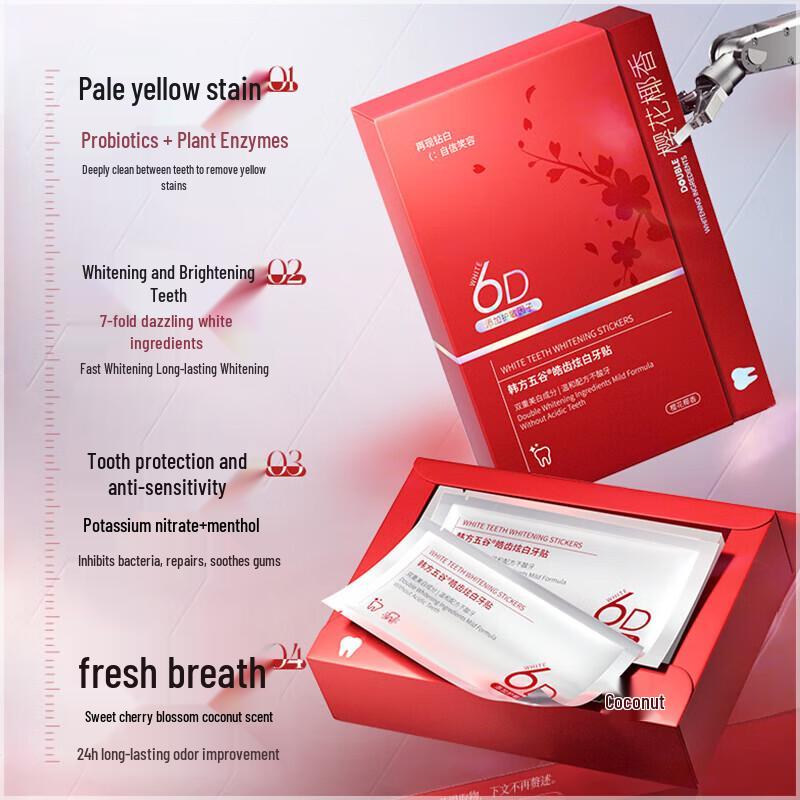 Hanbang Wugu Tandblekningsremsor