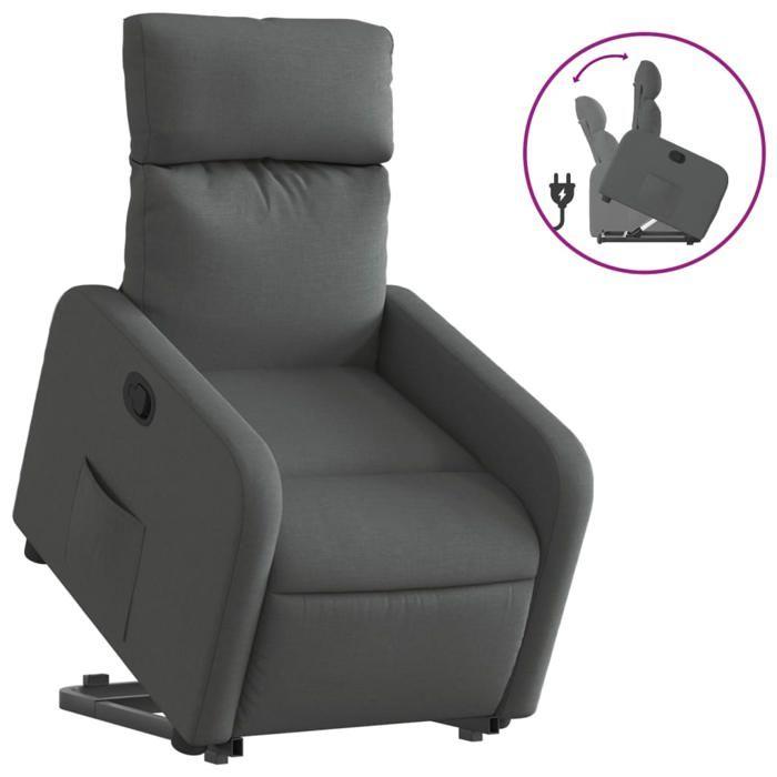 VidaXL Fauteuil Inclinable, Chaise de Relaxation avec Dossier et Repose-pied Réglables, Siège de Salon Salle de Séjour, 3206700