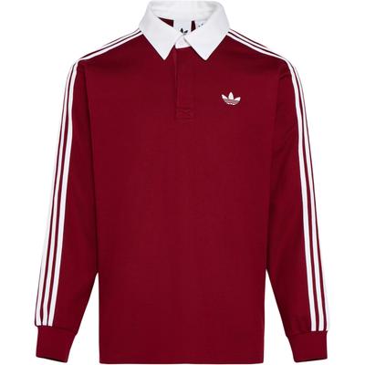 Originals FW25 3S PL Bawełna Luźny Splot Długi Rękaw Koszulka Polo Męskie topy KG3905