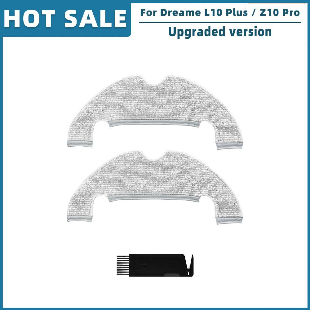 Kompatibel für Dreame Bot L10 Plus / Z10 Pro Saugroboter RLS5D Ersatzteile Zubehör Haupt-Seitenbürste Filter Staubbeutel Mopplappen