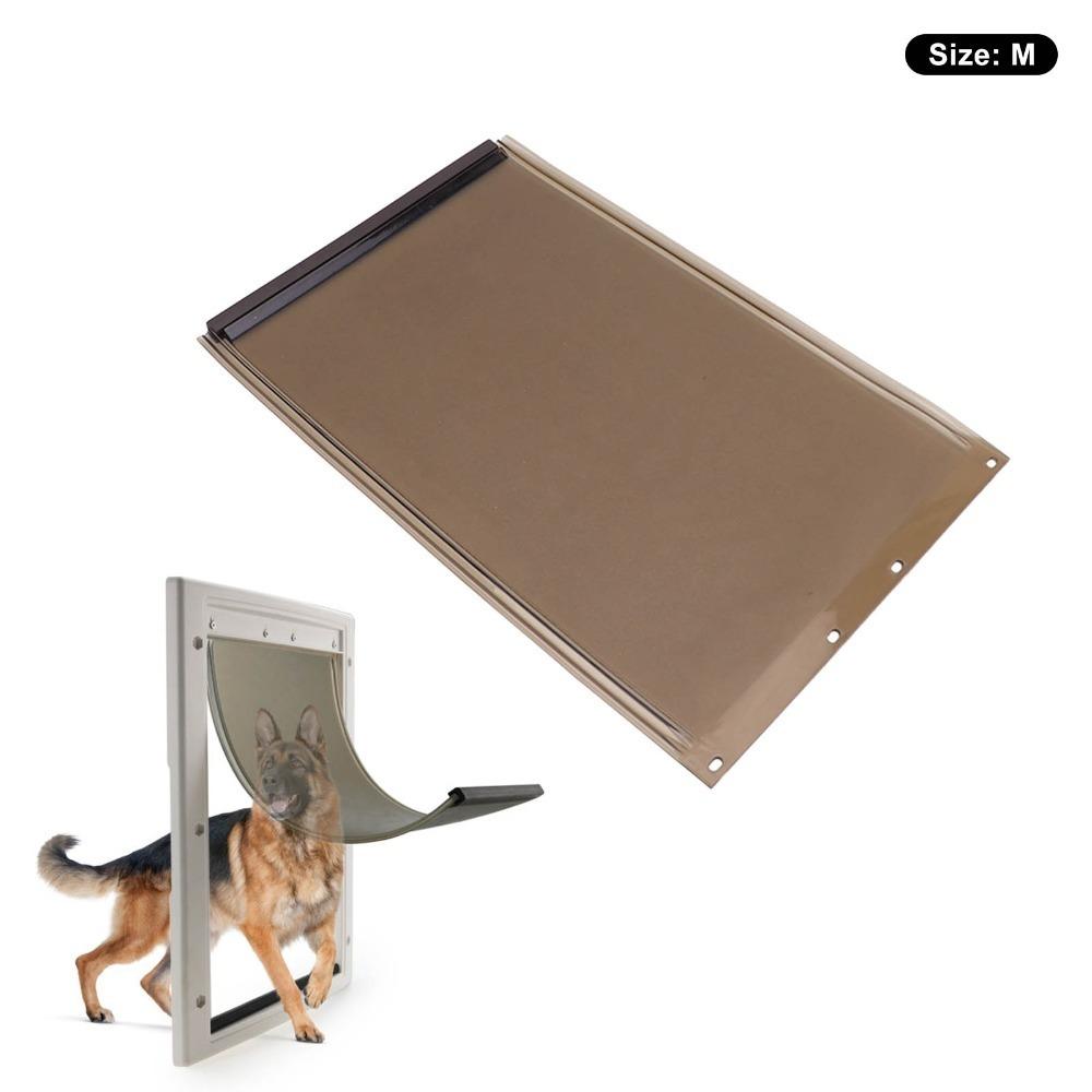 

Soft Flexible Dog Door Replacement Flap TPU Made Dog Entry Door Panel Pet Free Access M