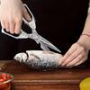 1 STÜCK SK5 Küchenschere aus Edelstahl, multifunktionale Hühnerknochenschere, Fisch- und Entenschnitt, professioneller Kochschere
