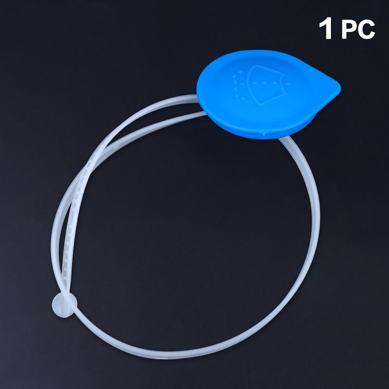 Car Windshield Washer Fluid Reservoir Cap With Anti Lost Rubber Ring Direct Fit Replacement Auto Wiper Tank Cover Parts