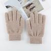 REACH STAR Japanese Corn Pattern Wool Blend Knitted Gloves