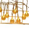 LED Christmas String Lights - Snowflake, Stars & Reindeer Fairy Decor for Holiday Atmosphere
