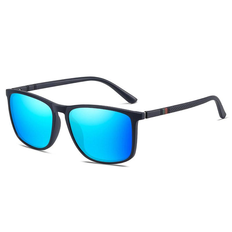 New Polarized Sunglasses for Men TR90 Fashion Luxury Designer Sunnies for Women Colorful Film Anti UV Outdoor Sun Eyeglass