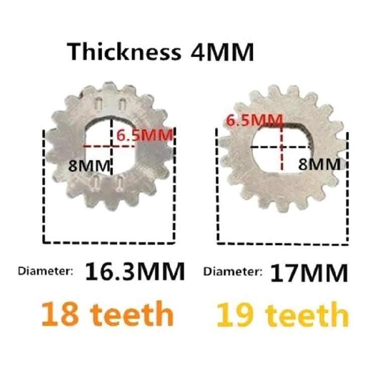 Ingranaggio Motore Tetto Apribile Auto Ingranaggio Motore Tetto Apribile Riparazione Sostituzione 18/19 Denti W203