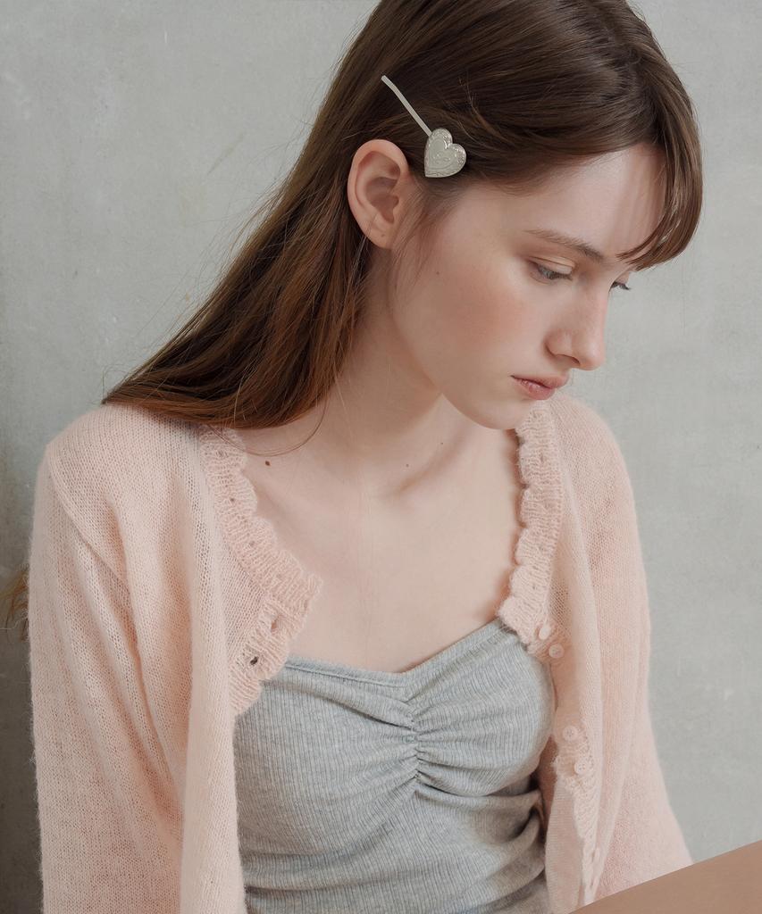 Lettera Lettera Heart Hair Pin