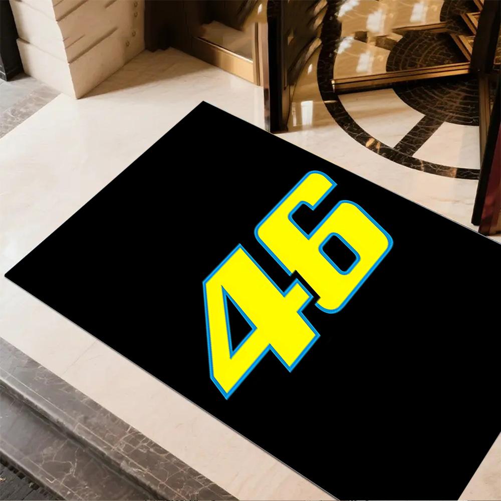 Colorful Wheel Design Floor Mat Design for Game Room Kitchen Dormitory Entryway Antislip Carpet Decorate Offices