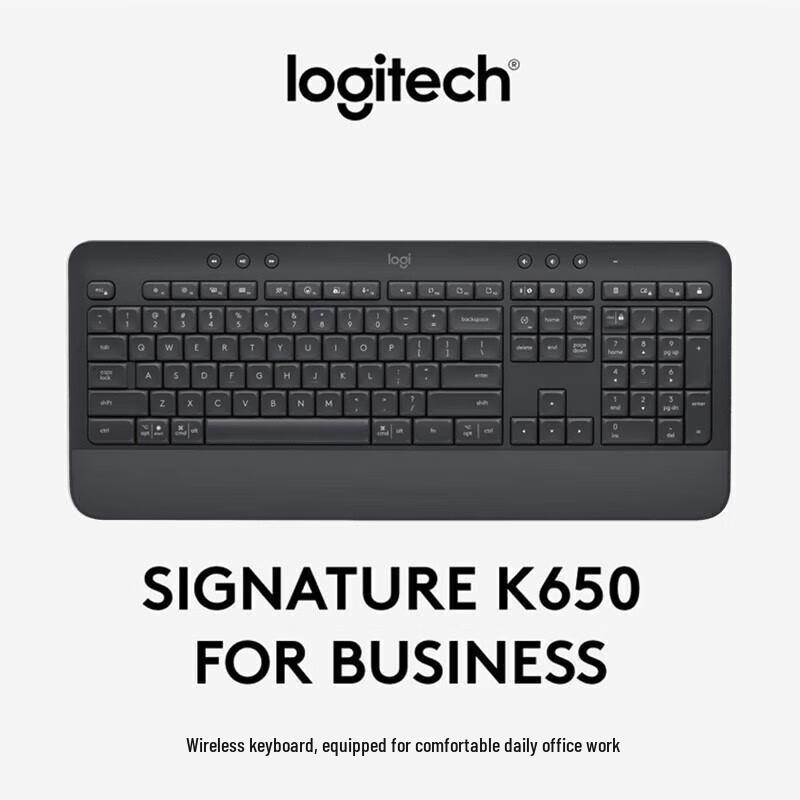 

Logitech K650 Slim Multi-Device Wireless Keyboard