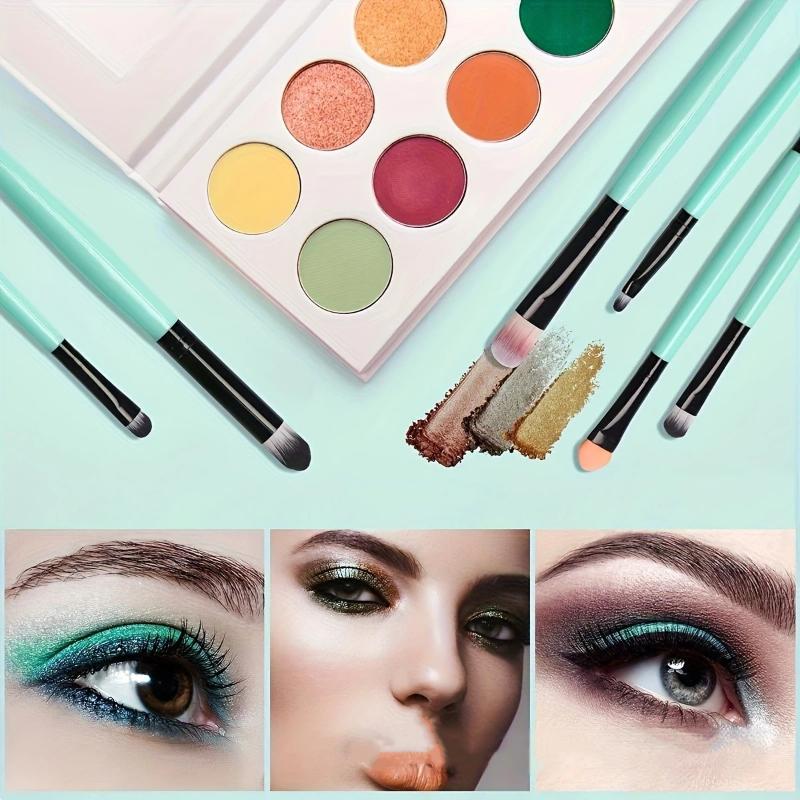 Deluxe 20Pcs Eye Makeup Brush Collection Perfect for Eyeshadow and Eyebrow with Professional-Grade