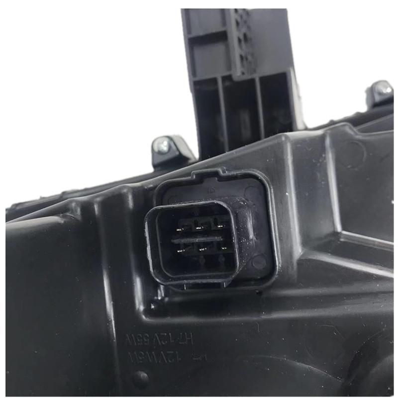 Compatible Headlight Assembly for Dongfeng Fengguang 500/E3: Includes Left/Right High-Low Beam and Turn Signal Lights.