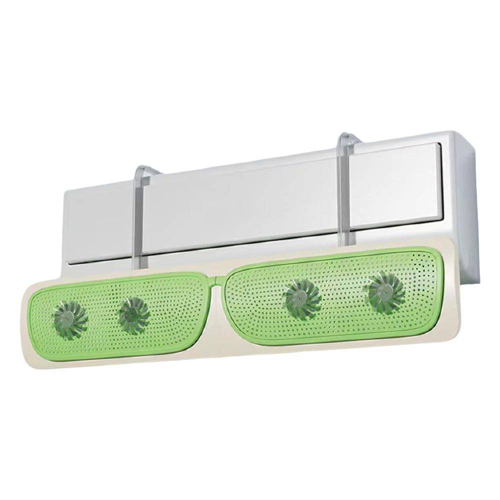 Silent Air Conditioner Windshield Windproof Air Diverter Cover  Cold Environment зелёный