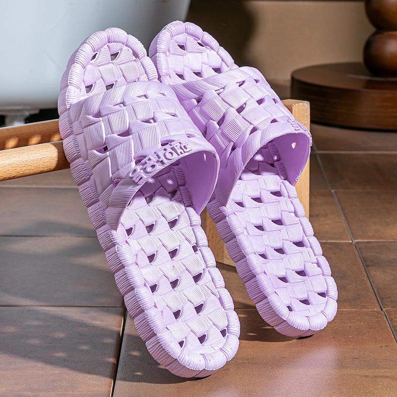 Cool Slippers Women's Home Bathroom Water Leakage Non-slip Home Indoor Summer Bath