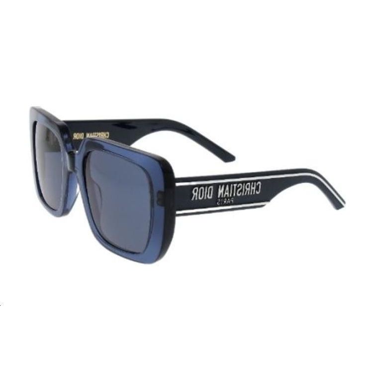 

Dior Logo Square Sunglasses Women sunglasses Blue WILDIOR-S3U-30B0 F,Blue