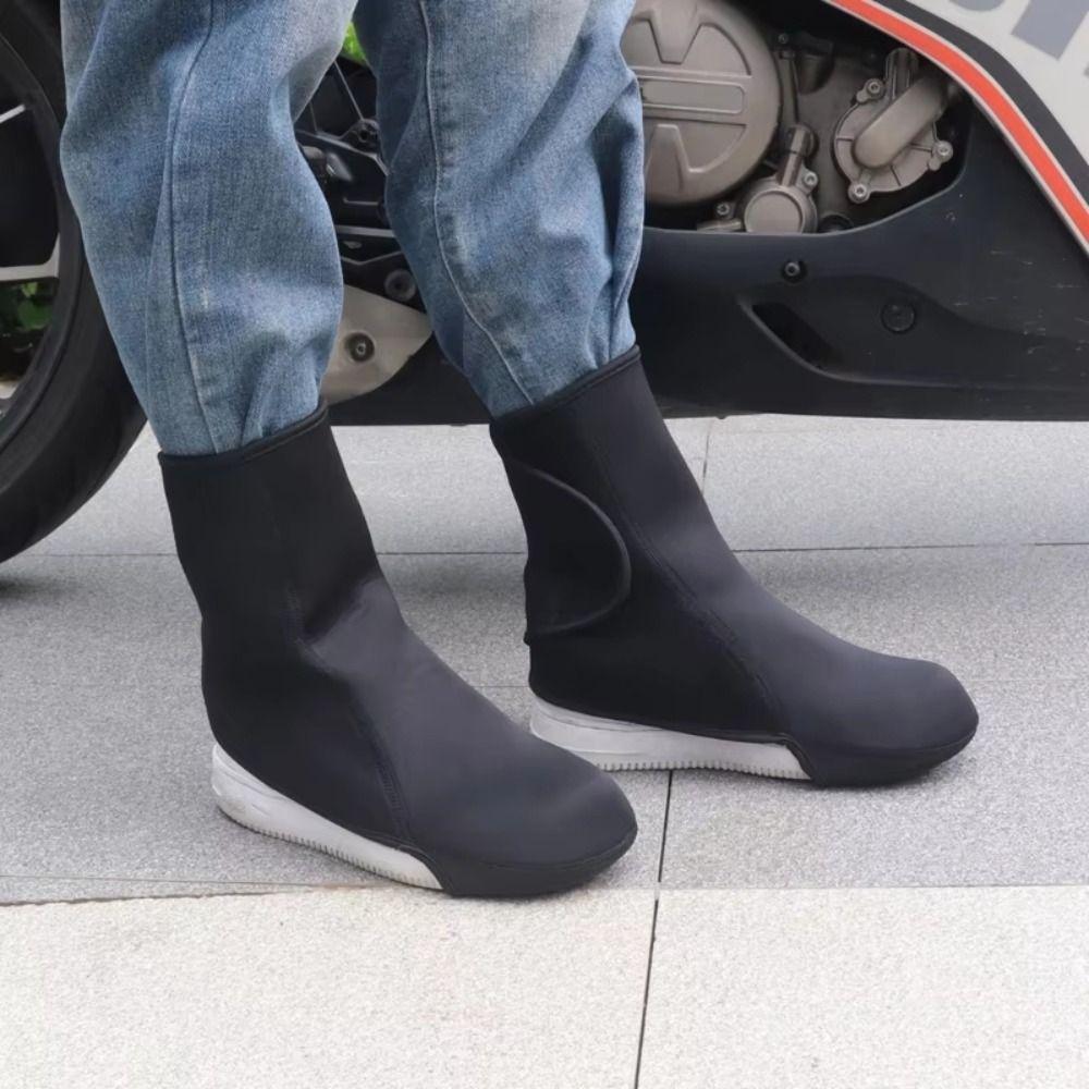 Neoprene Cycling Shoe Covers Waterproof Motorcycle Riding Leg Covers  Mountain Bike