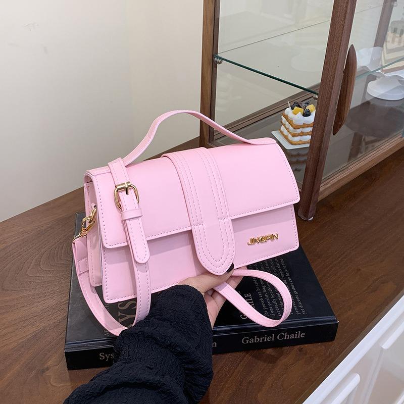 Borsa quadrata piccola alla moda nuova moda alta consistenza semplice casual versatile borsa a tracolla messenger primavera ed estate